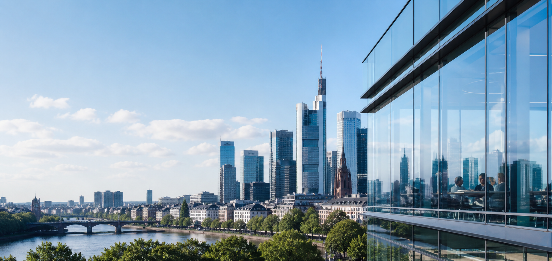 Frankfurt skyline